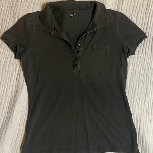 GAP Polo Shirt – Brown, Short Sleeve, Preppy Classic, Summer 2010, Size Medium - Picture 1 of 5